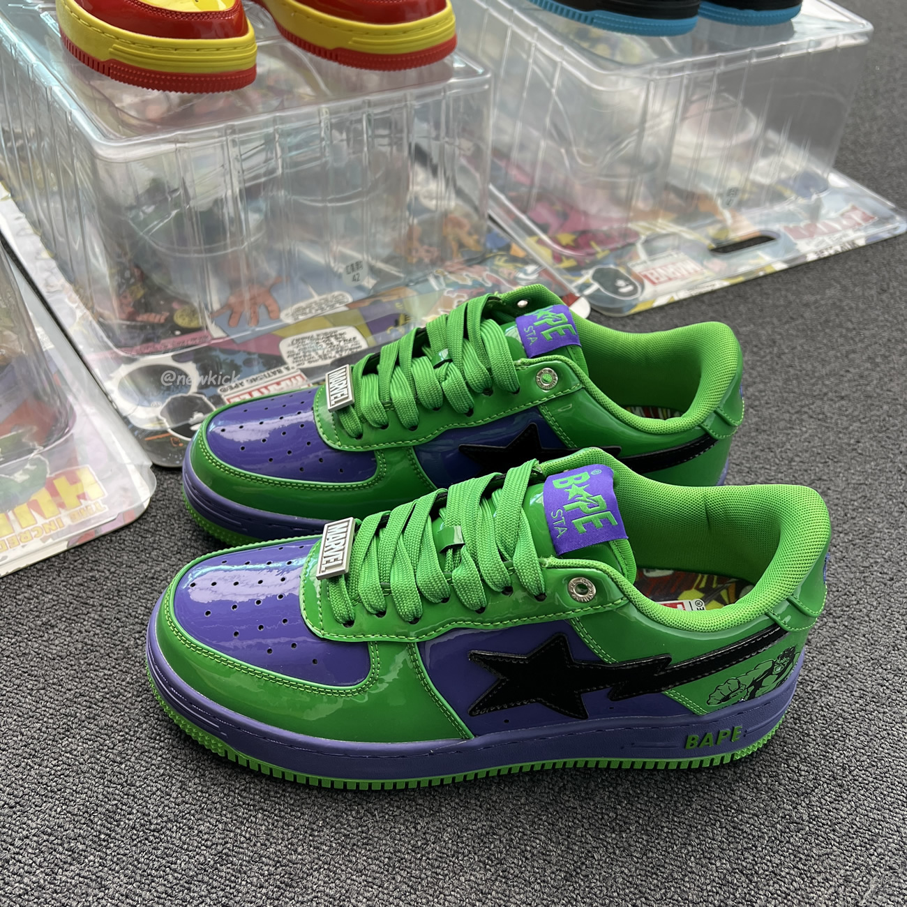 A Bathing Ape Bape Sta Marvel Comics Rocket Raccoon Thor Hulk Captain America Black Widow Iron Man  2022 (18) - newkick.app